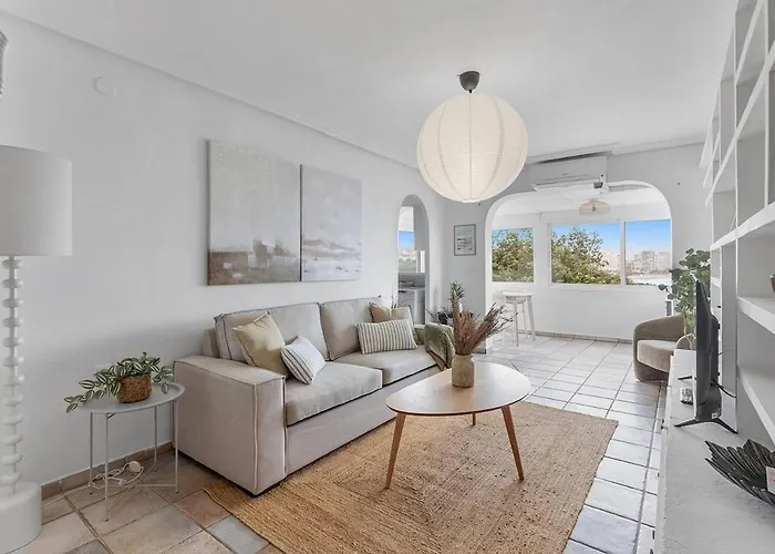 Paradise Retreat With Sea View & Ac Apartment Alicante