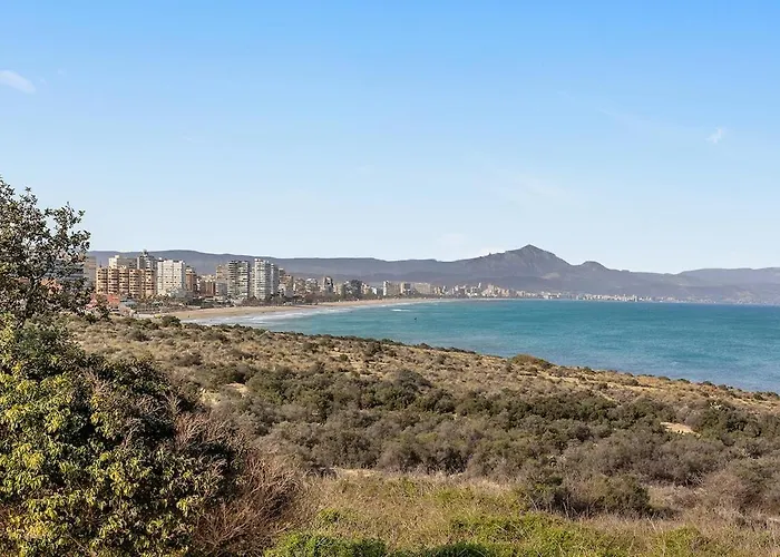 Apartment Paradise Retreat With Sea View & Ac Alicante